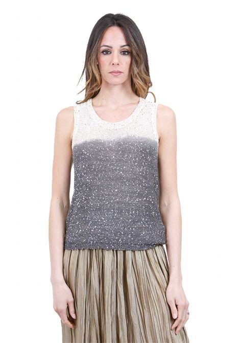 PAILLETTES BATIK ROBERTO COLLINA | Canotte | 261FXA2701409